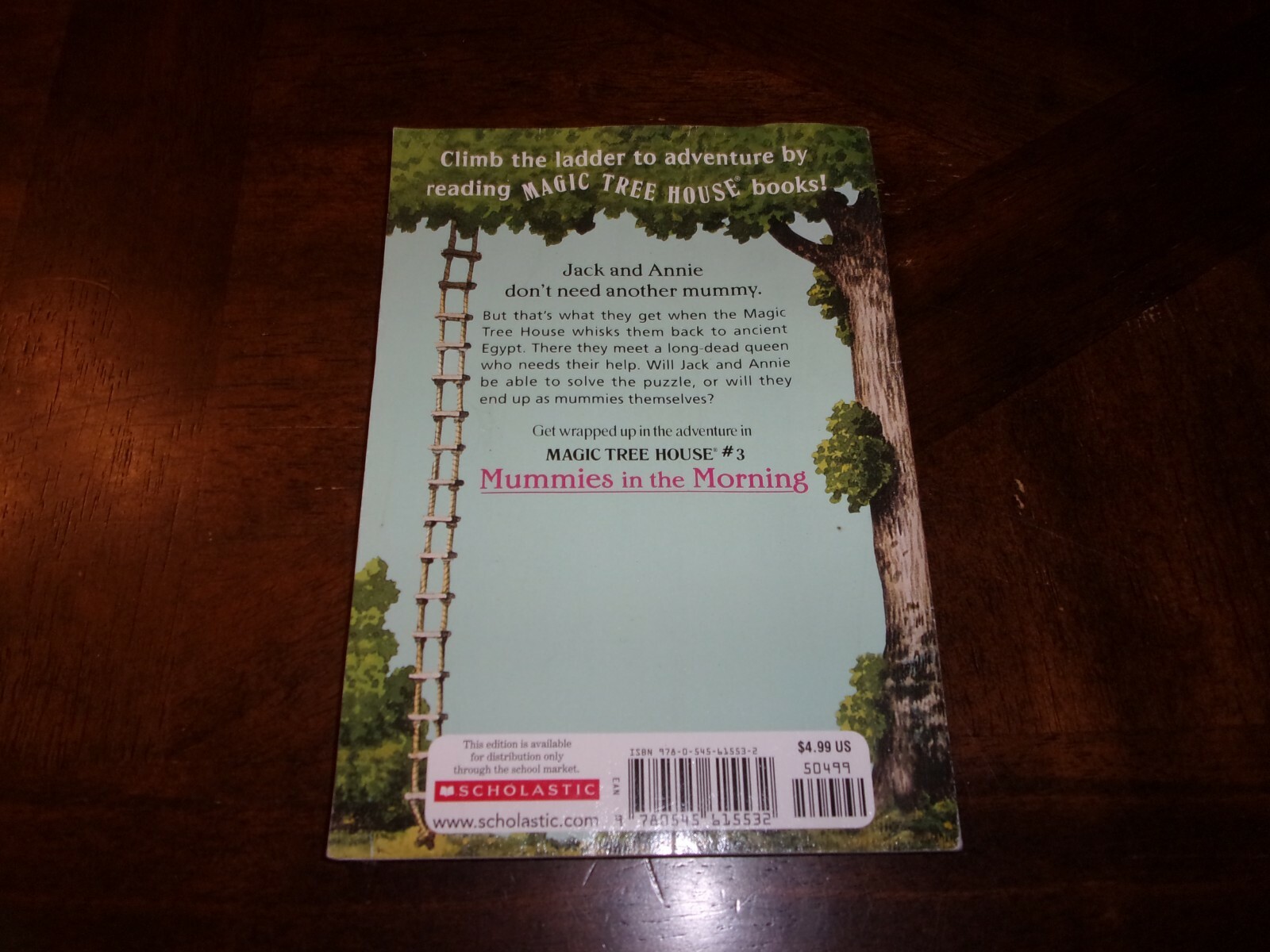 Magic Tree House Ser.: Mummies in the Morning by Mary Pope Osborne (1993, Librar