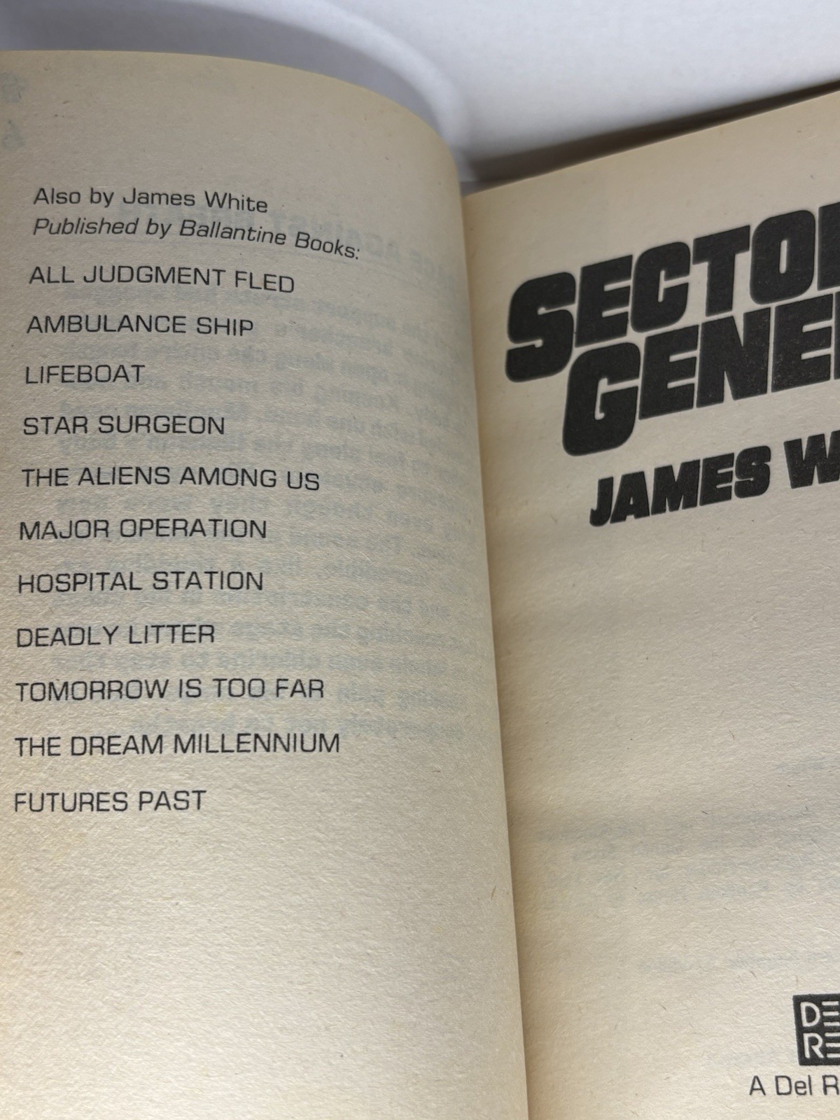 James White – SECTOR GENERAL – 1ST of Series – 1983