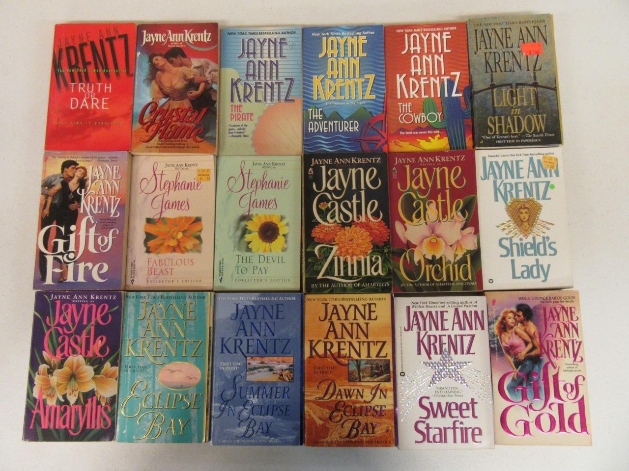 BIG Lot (18) JAYNE ANN KRENTZ Books (7) COMPLETE SERIES SETS ECLIPSE BAY COLTER