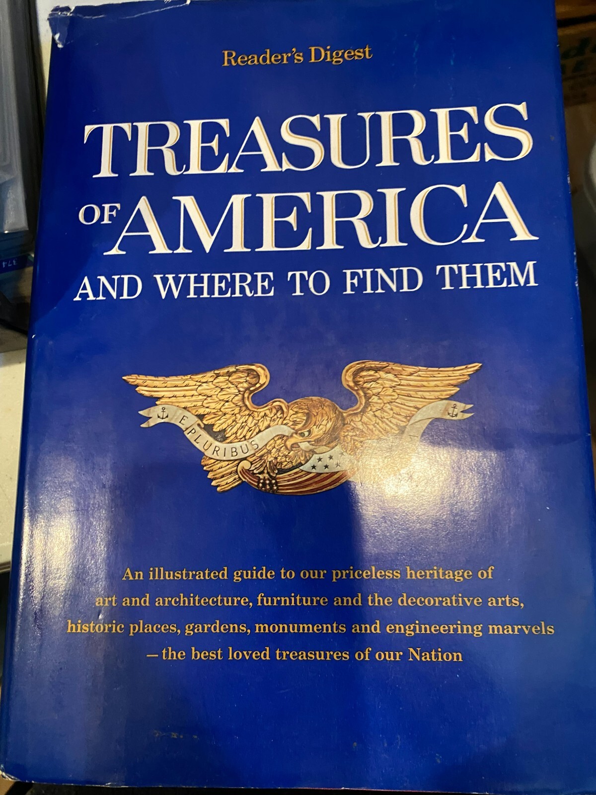 Treasures Of America And Where To Find Them 1974 Hardcover 624 Pages