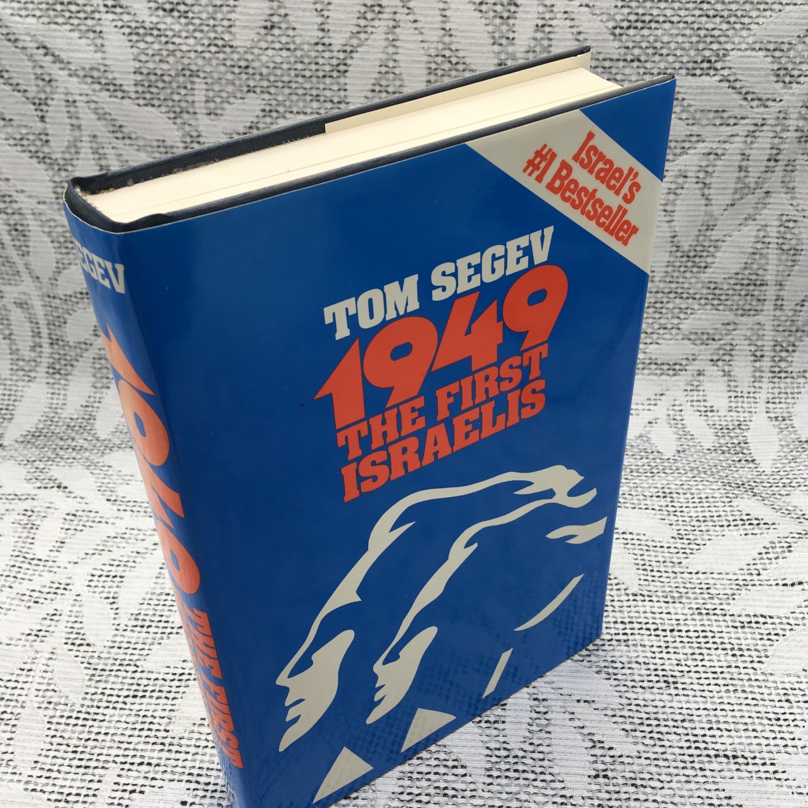 1949, The First Israelis Hardcover Tom Segev 1st EDITION 1st PRINTING Like New