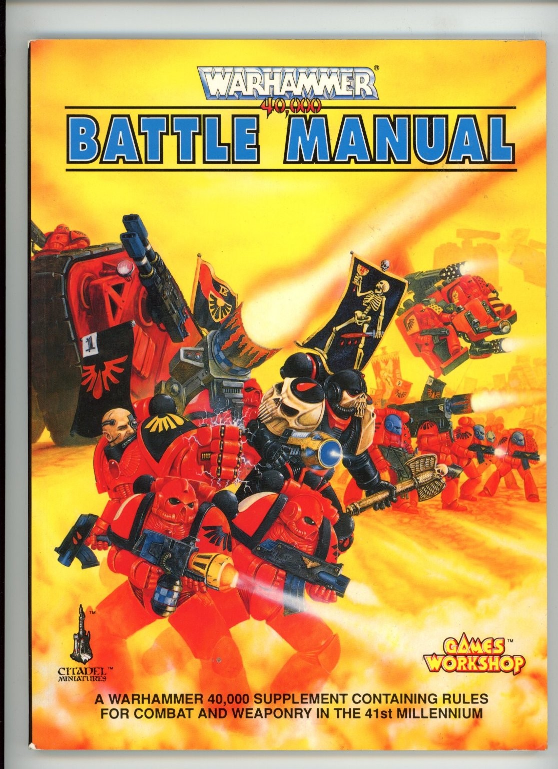 Warhammer 40,000 Battle Manual 1992 Supplement Games Workshop