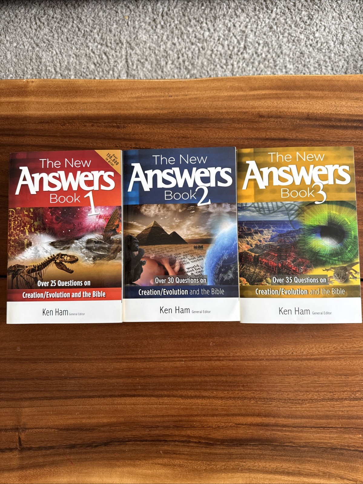 The New Answers Books 1-3: Over 25-35 Questions on Creation/Evolution and the…