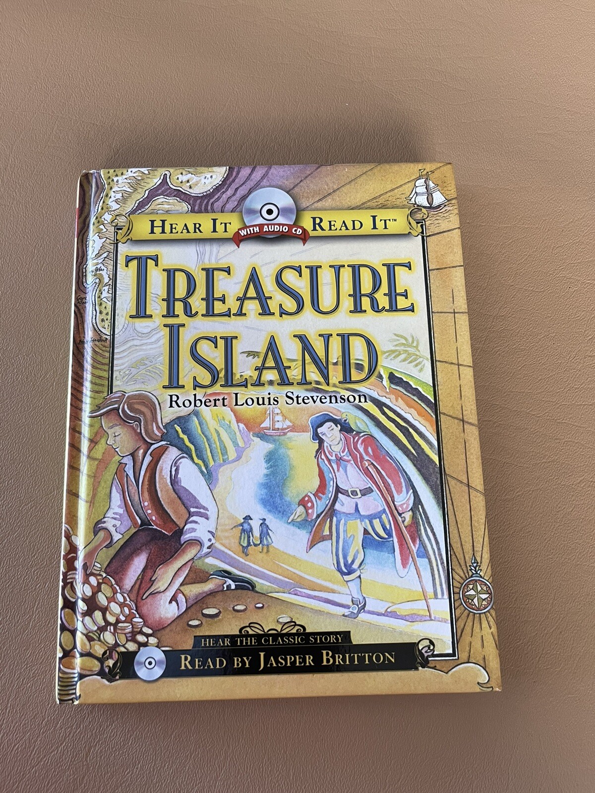 Robert Louis Stevenson Treasure Island by Naxos of America Staff and Rob with CD