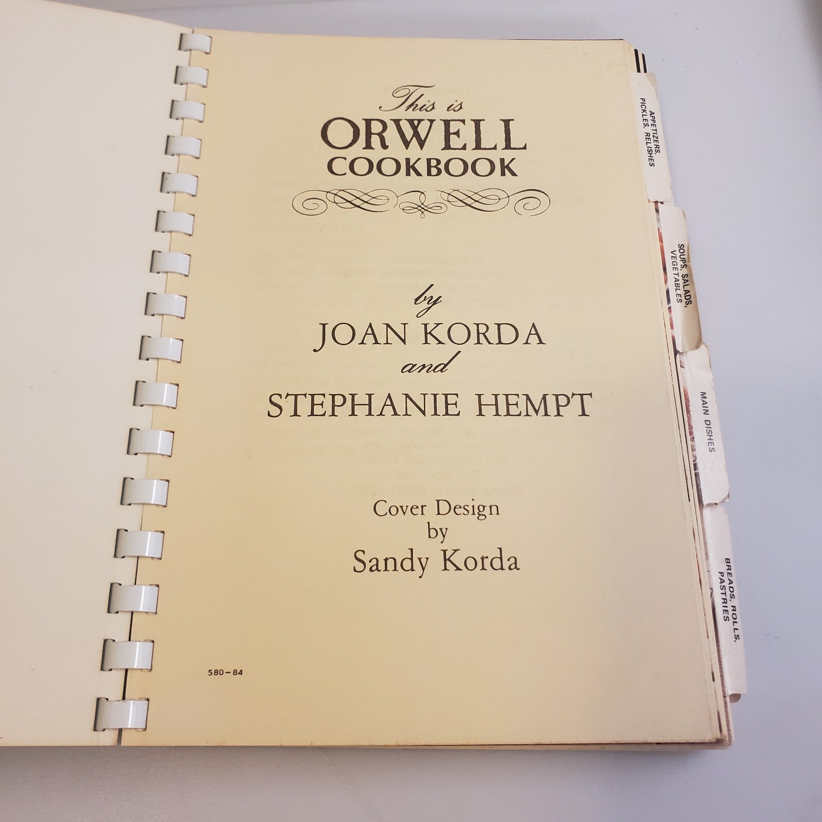 THIS IS ORWELL (VERMONT) Vtg 1984 Spiral Bound COOKBOOK Recipes and TOWN HISTORY