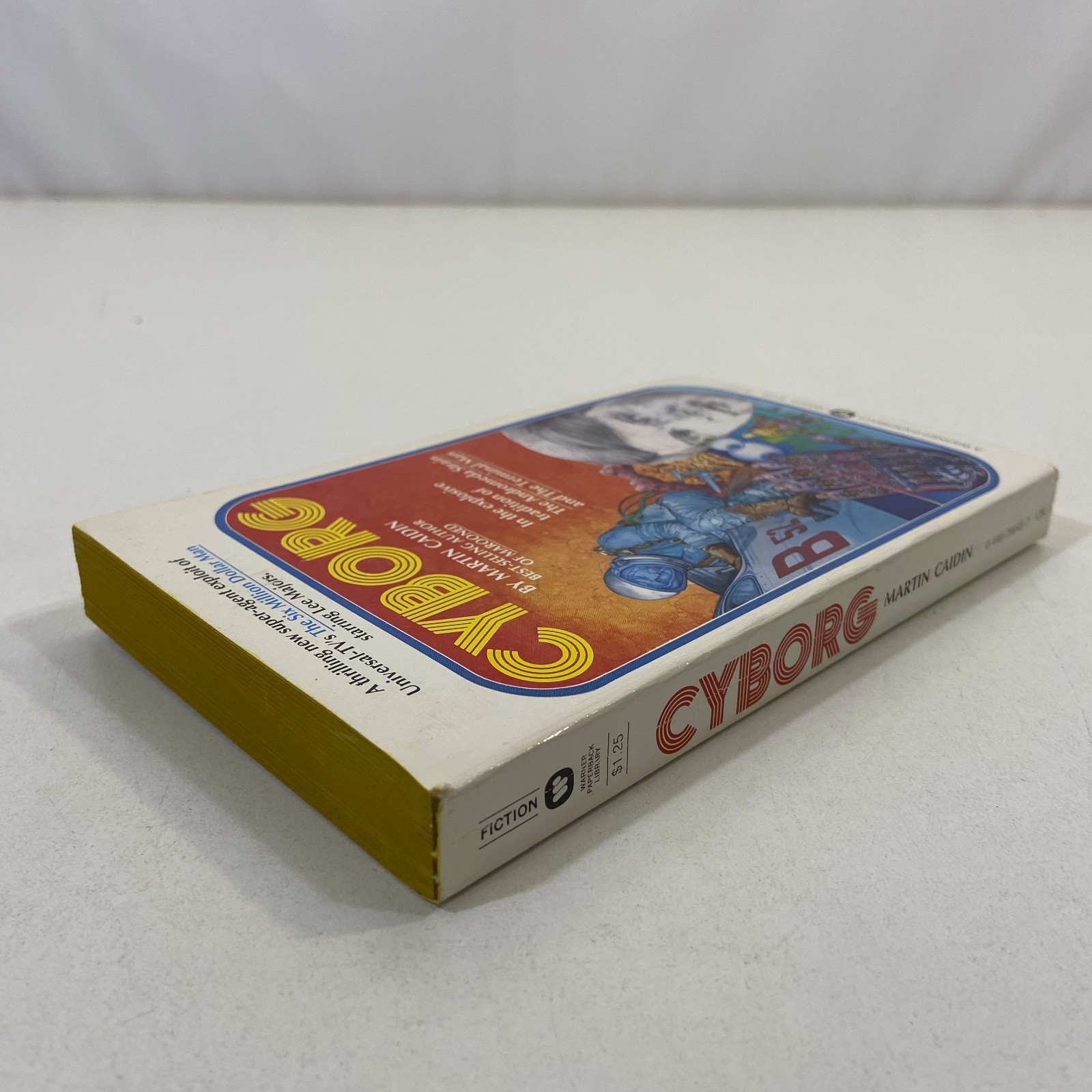 Cyborg 2nd Printing VTG 1974 Warner Paperback Library Edition MMPB Martin Caidin
