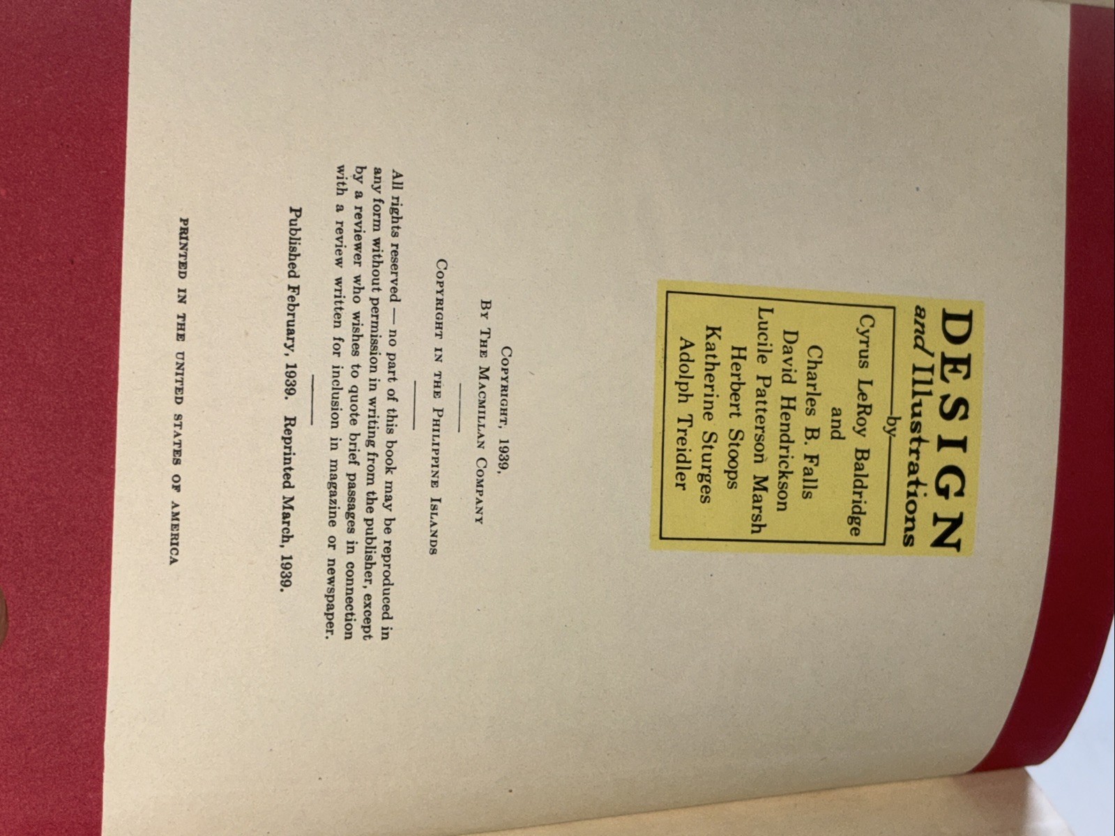WIDE WINGS BY GATES, HUBER, PEARDON 1939 THE MACMILLAN COMPANY Vtg Antique VG