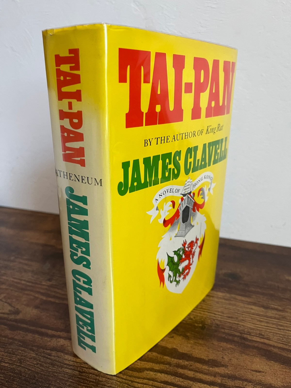 Tai-Pan (1966) by James Clavell – 1st Edition 6th Printing Hardcover DJ Shogun