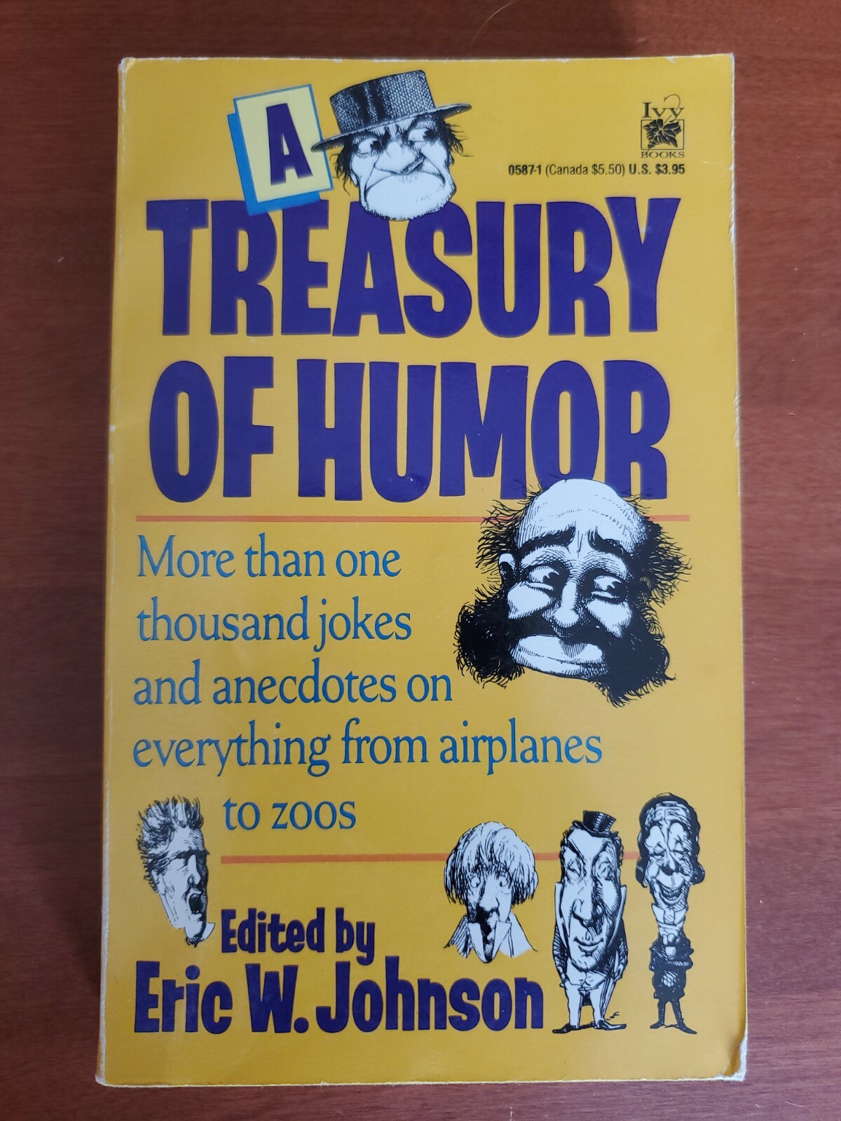 A Treasury of Humor ed. Eric W Johnson – Paperback