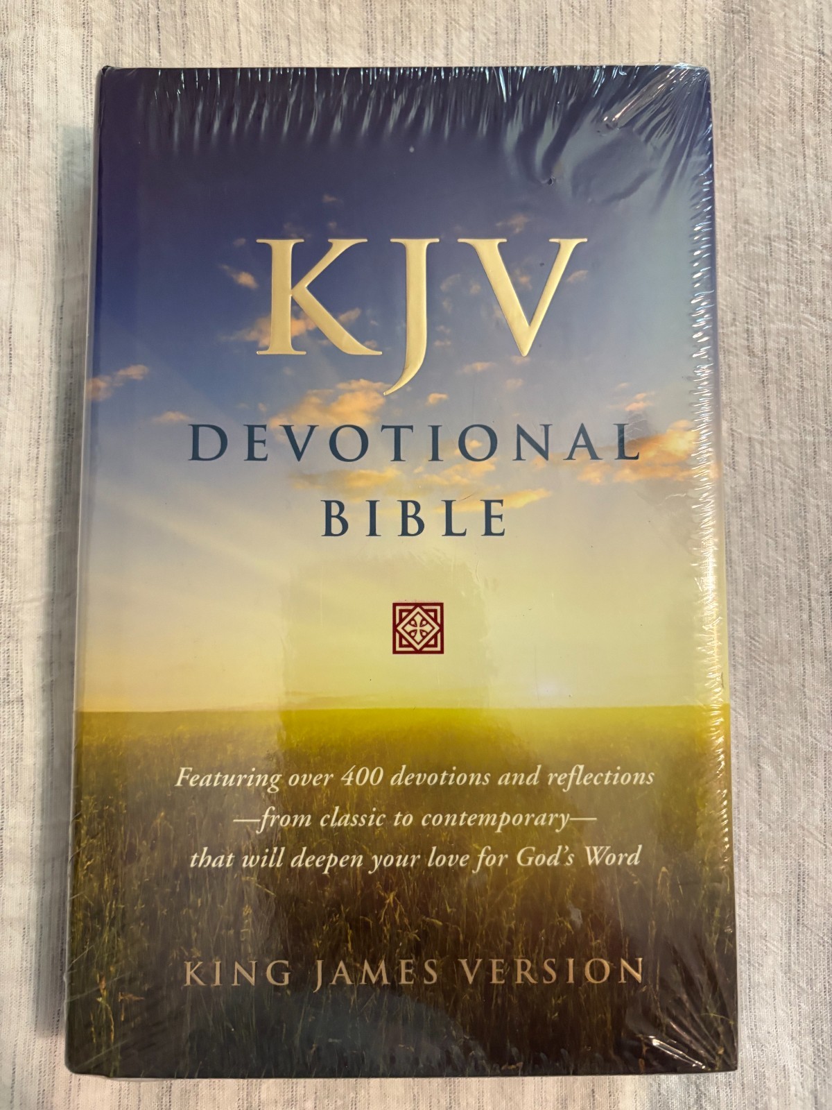 KJV Devotional Bible King James Version Hardcover Hendrickson Sealed New