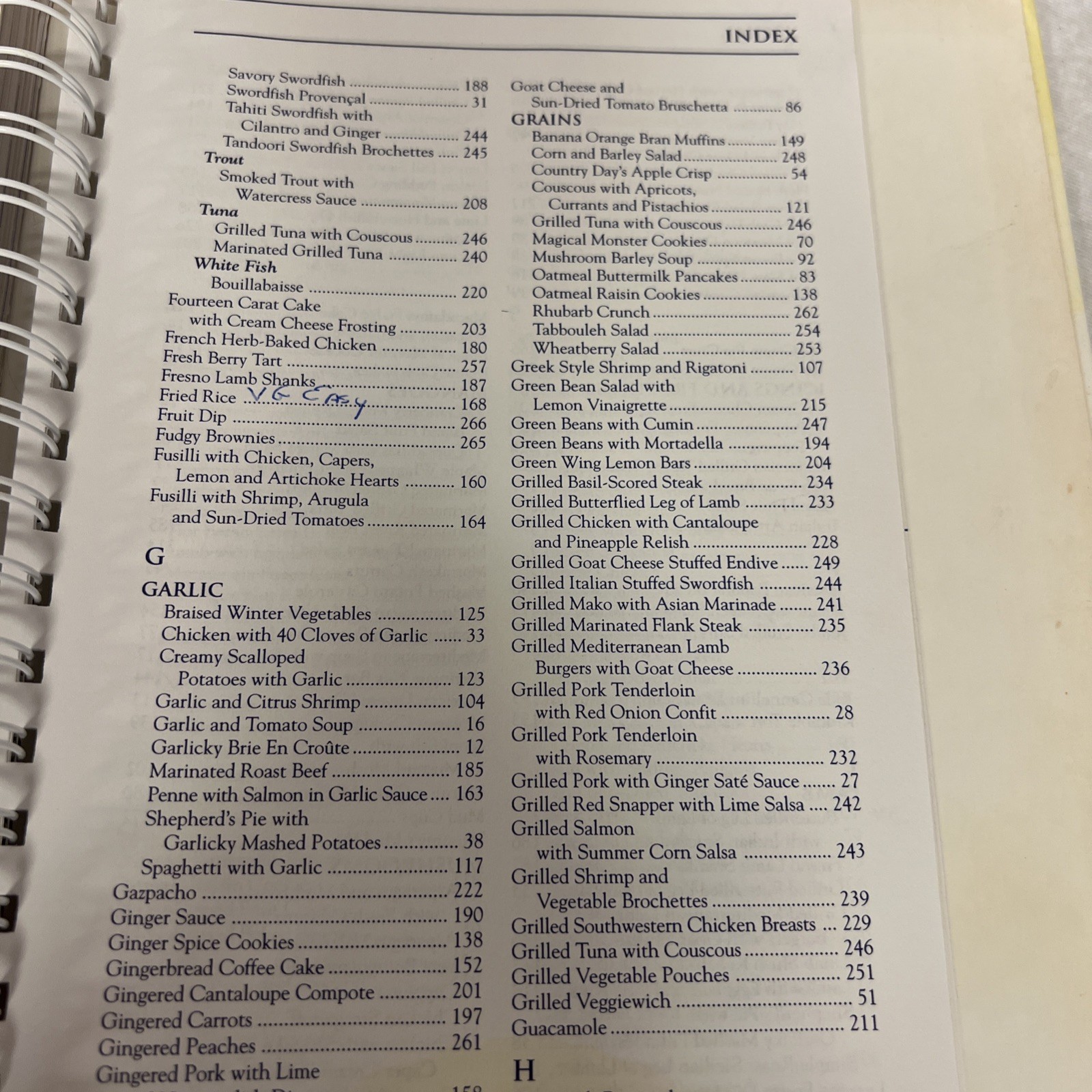 Savoring the Seasons Miller & Driscoll Cookbook Seasonal Recipes HC