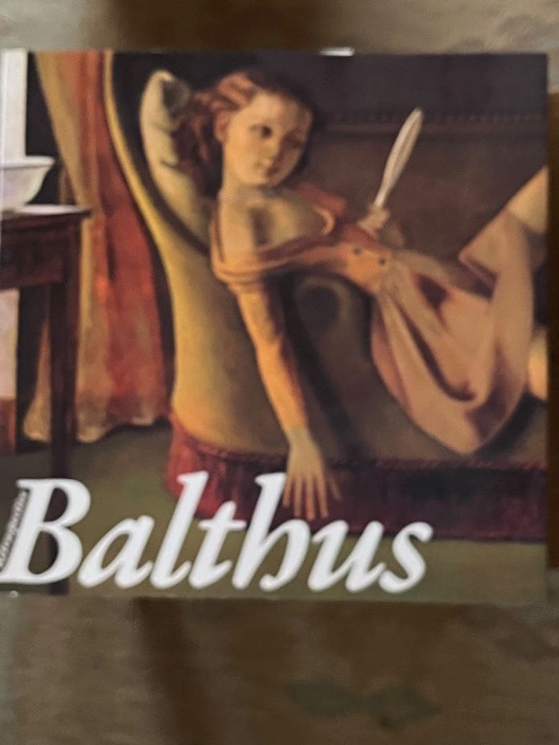 Balthus Exhibition Catalog & “Balthus’s Elegant Life” Art Books Set