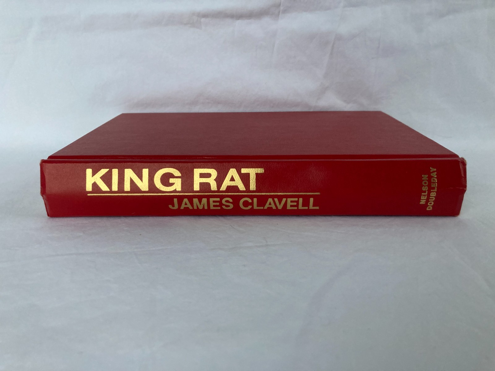 King Rat – James Clavell – 1962 BCE HC Atheneum DJ + Clear Cover