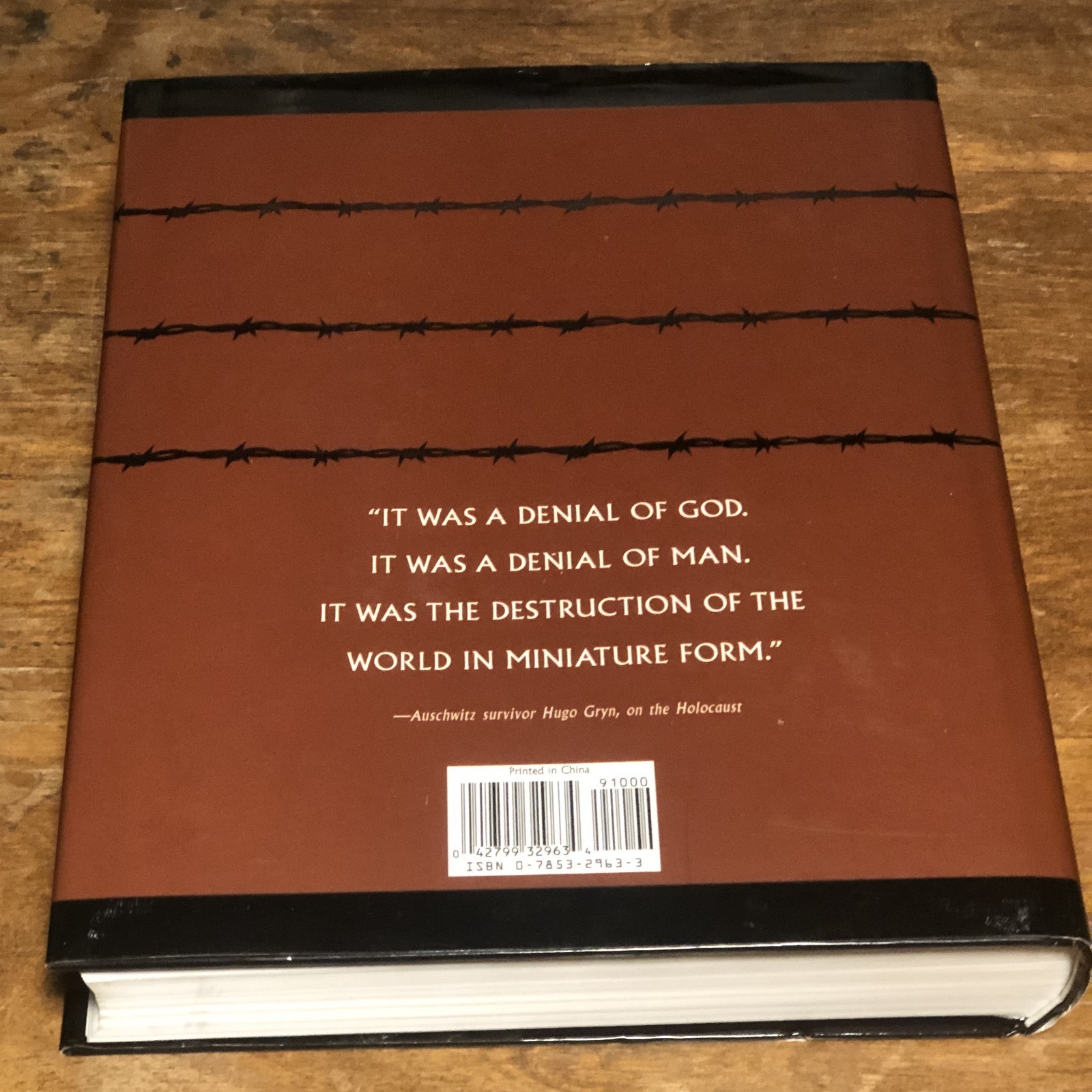 Large Oversized HC The Holocaust Chronicle A History In Words & Pictures Book