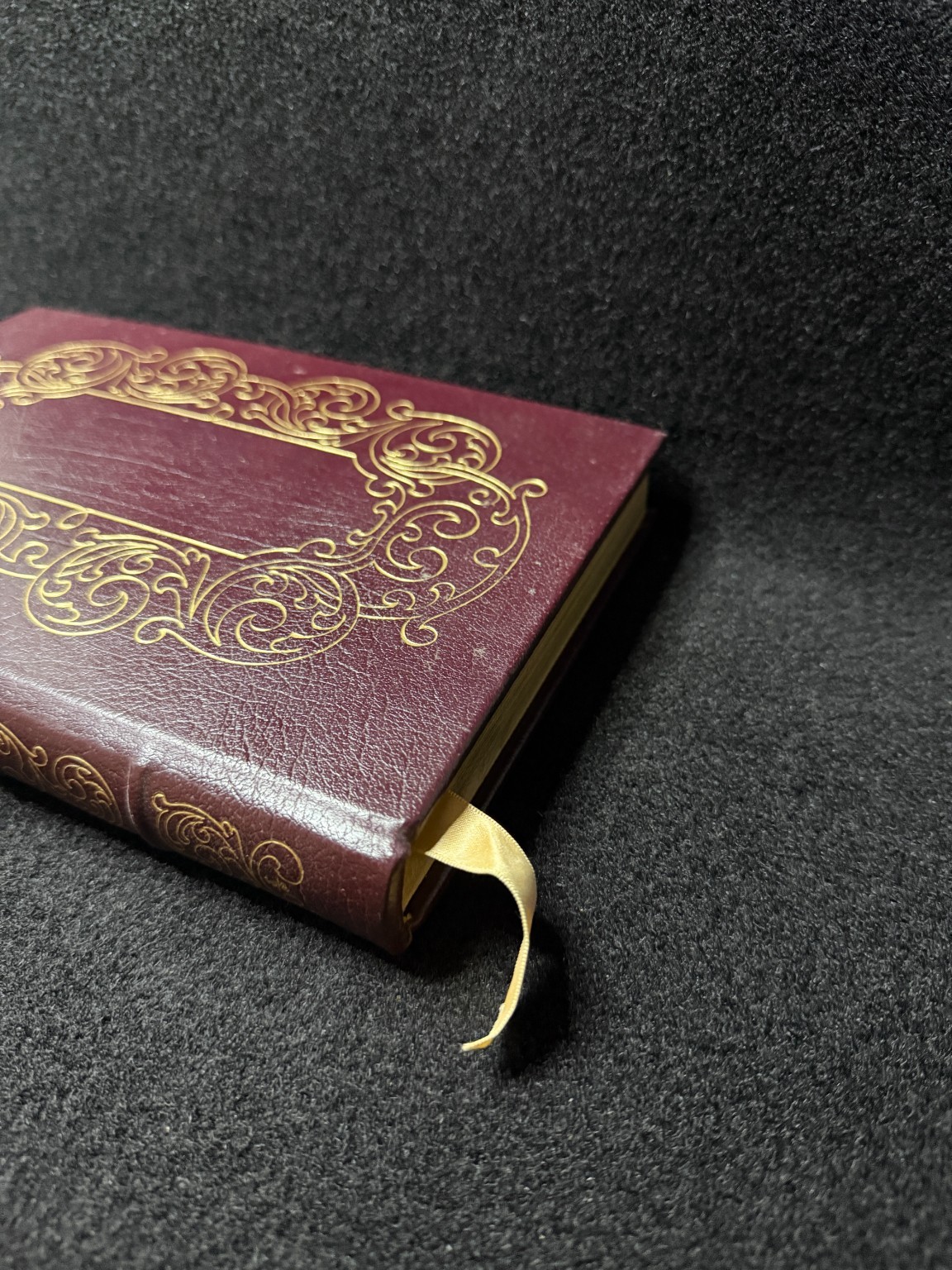 Autobiography Benjamin Franklin Easton Press Leather 1976 Collectors Ed