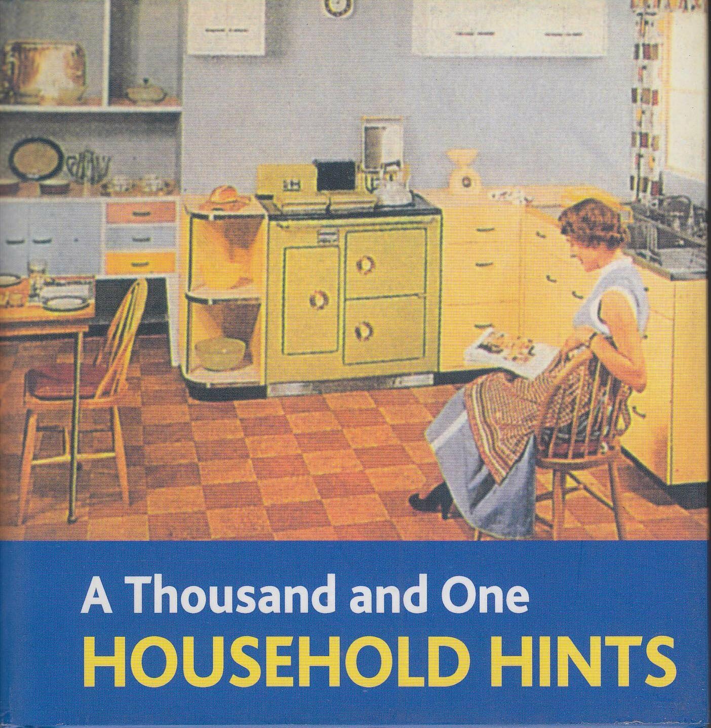 Thousand And One Household Hints (Book Block Treasury Series!)
