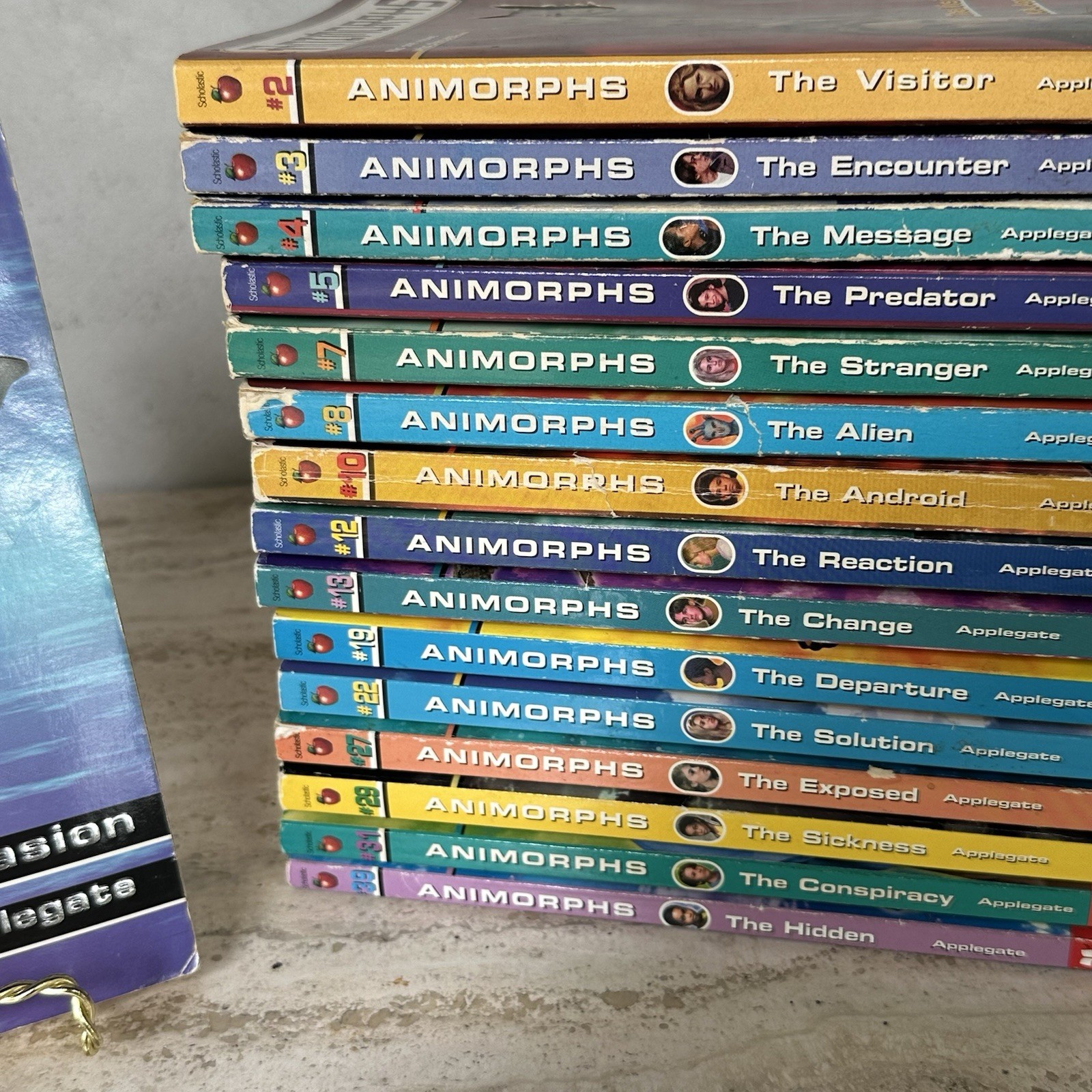 Animorphs Series Books Lot of 16 K.A. Applegate 90s Scholastic Paperback