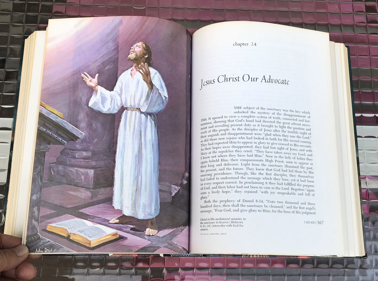 The Triumph of God’s Love By Ellen G White 1950 Hardcover Book With 656 Pages