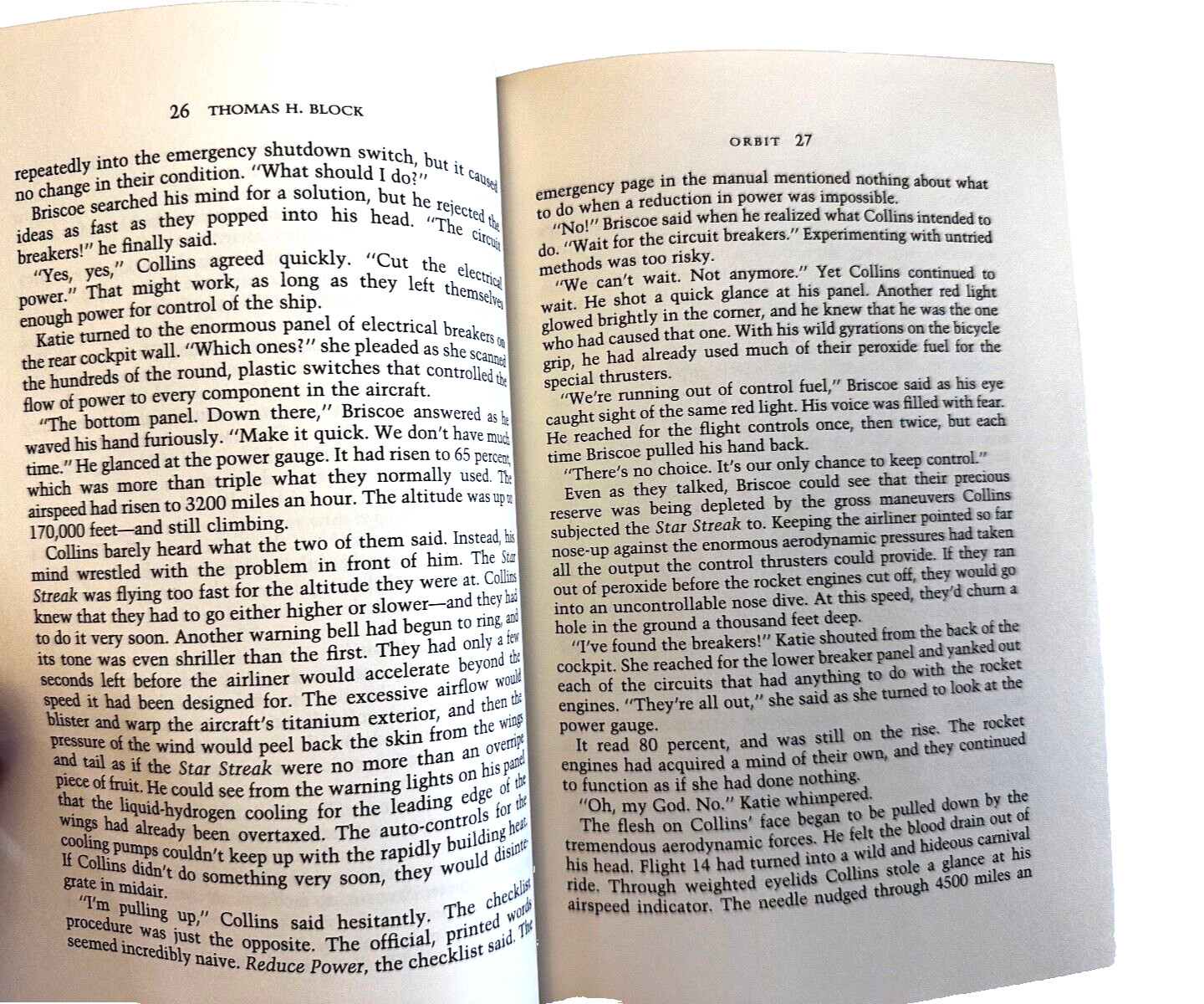 Orbit By Thomas Block (Hardcover Book) 297 Pages