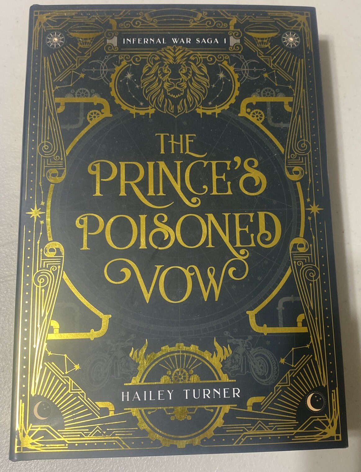 The Prince’s Poisoned Vow by Hailey Turner – Signed – Bookish Box Special Editio