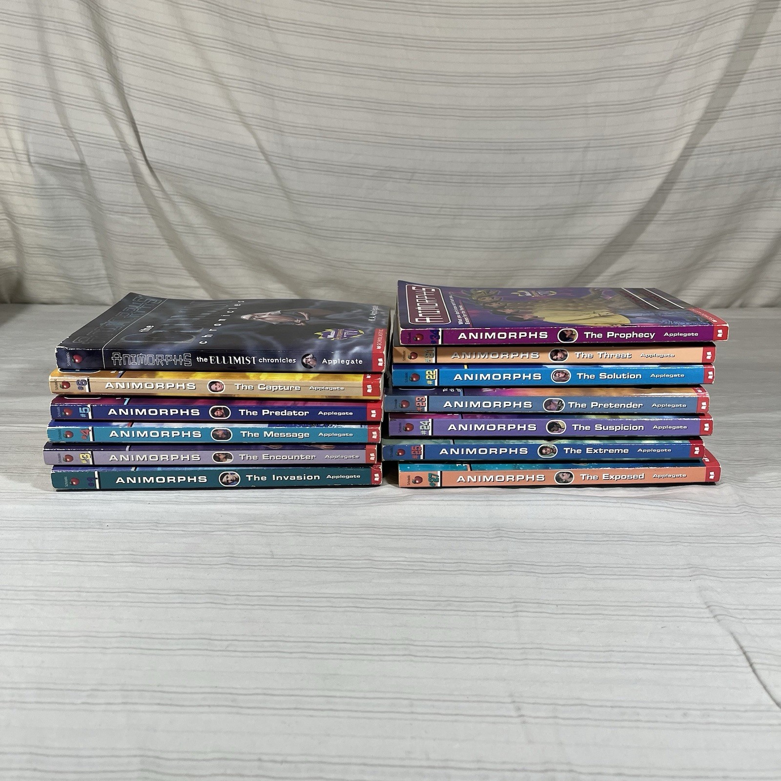 13 Animorphs Books Set 1, 3-6 & 21-25 27, 34 Specials K.A. Applegate Lot Vintage