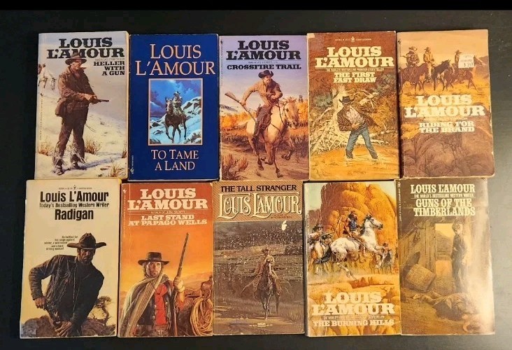 Louis L’Amour Lot Of 10 Western Paperback Books