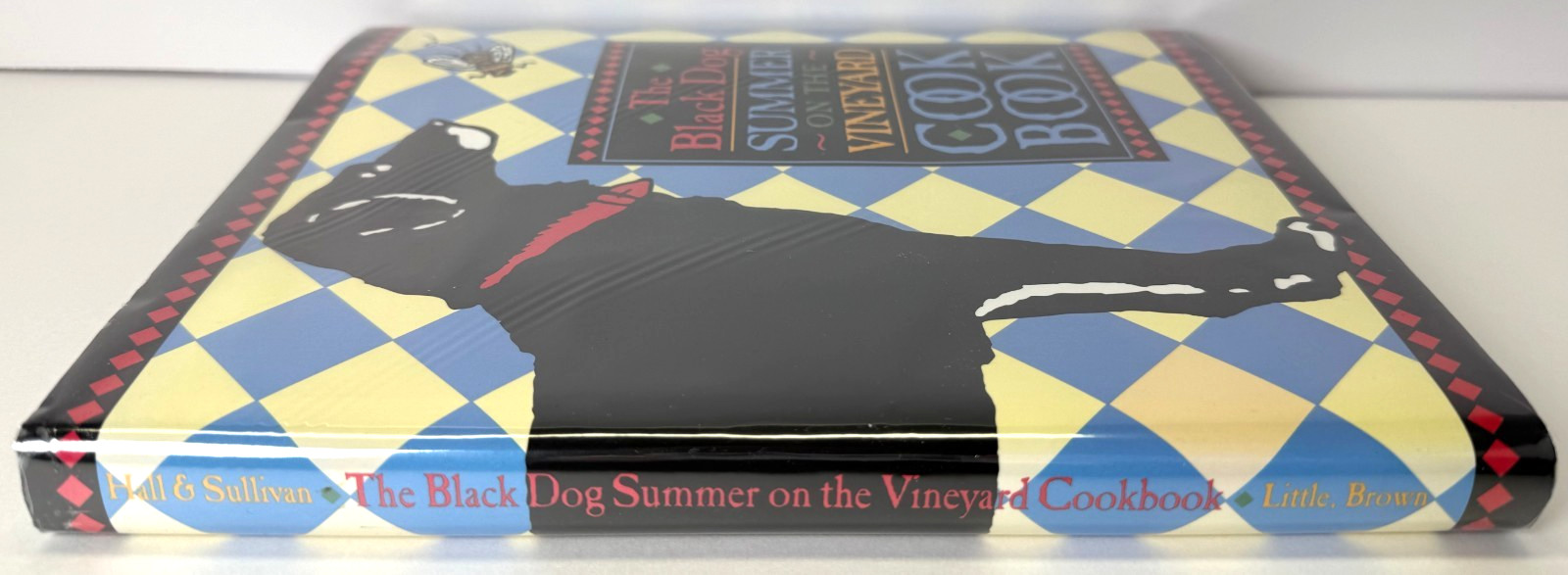 The Black Dog Summer on the Vineyard Cookbook, Hall & Sullivan 1st print w Mylar
