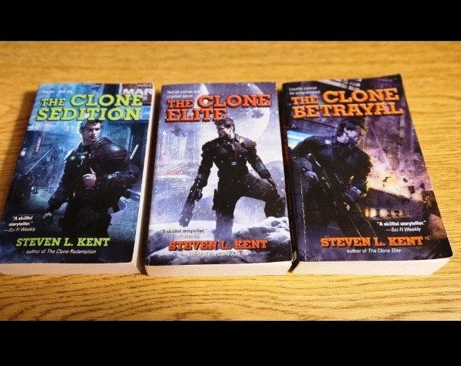Steven L. Kent Lot Of 3 Sci-Fi Paperback Books