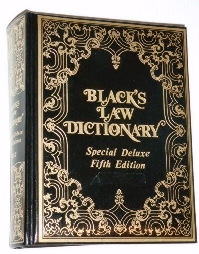 BLACK’S LAW DICTIONARY By Henry Campbell Black – Hardcover *Excellent Condition*