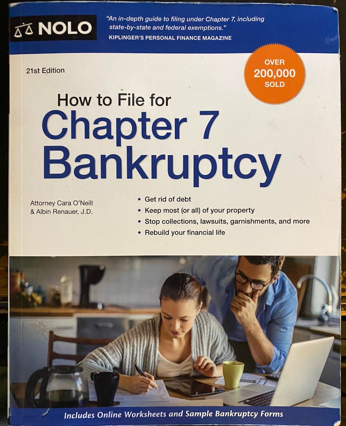 How to File for Chapter 7 – Paperback book by O’Neill Attorney