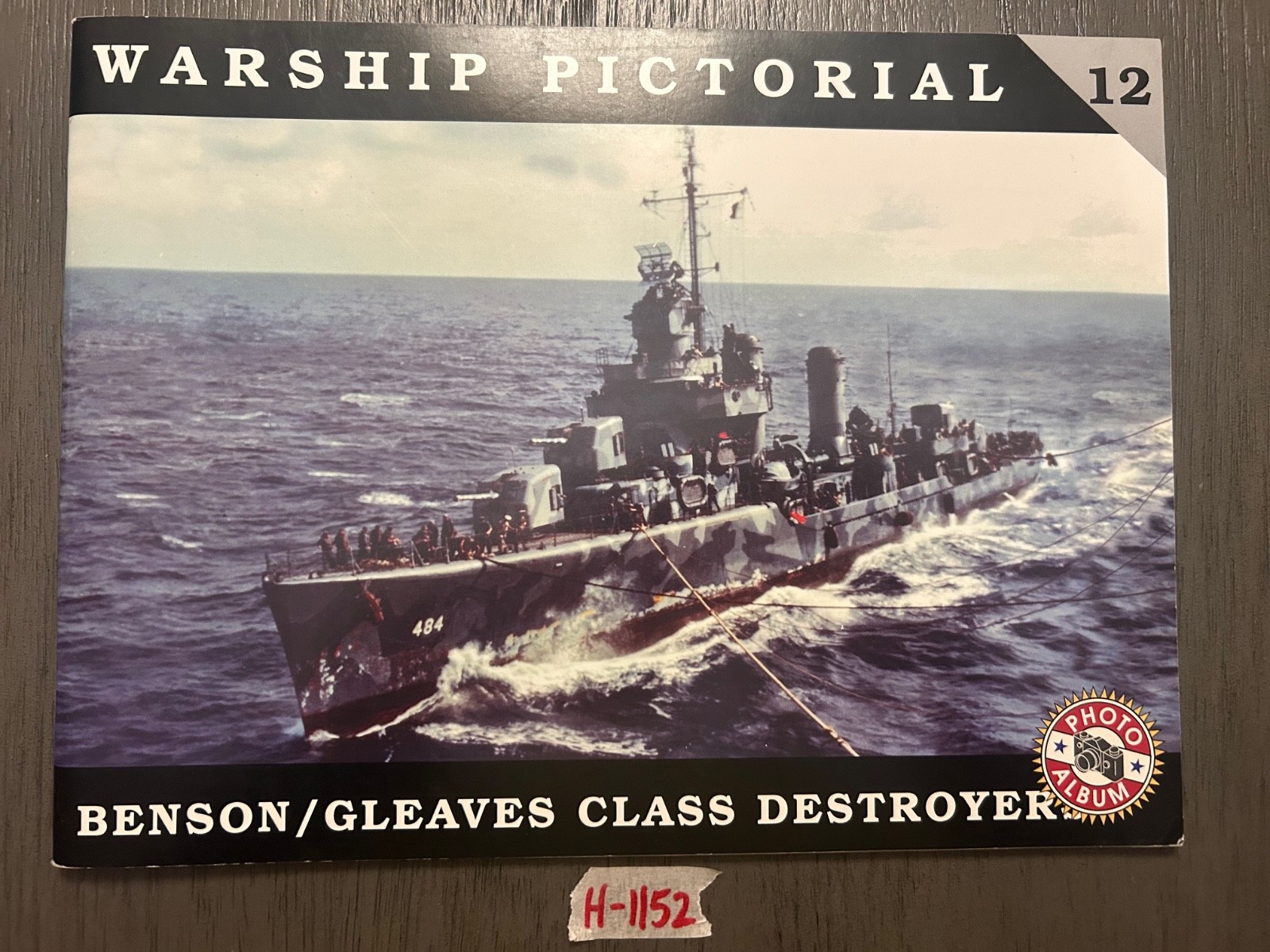 Warship Pictorial 12 Benson/Gleaves Class Destroyer Lot H-1152