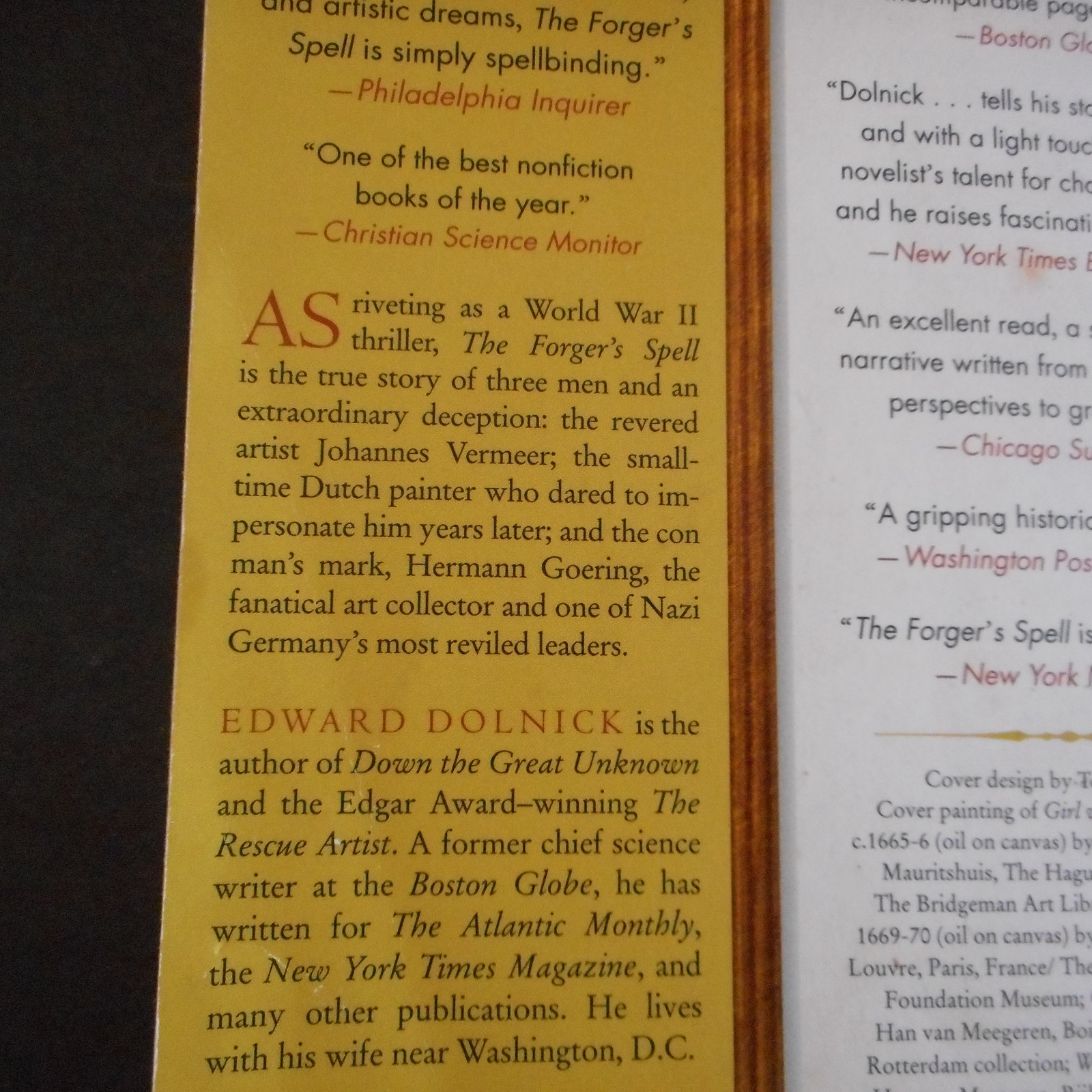Forger’s Spell : A True Story of Vermeer, Nazis, and the Art Hoax Edward Dolnick
