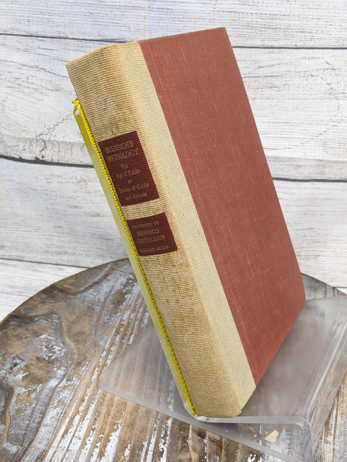 Bulfinch’s Mythology The Age Of Fable Stories of God By 1948 Hardcover Doubleday