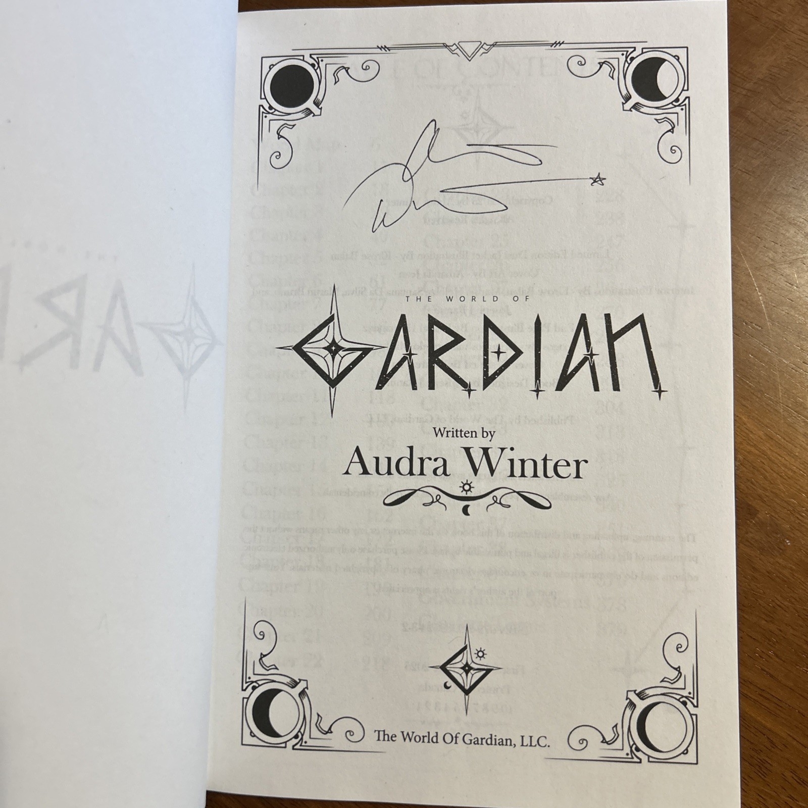 NEW The Age of Scorpius by Audra Winters 1st Edition Hardcover + SIGNED
