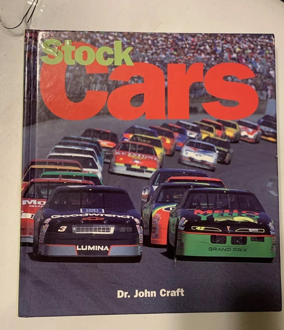 Stock Cars by Dr. John Craft Hardcover 2002 Edtion 288 Pages Great Photos EUC