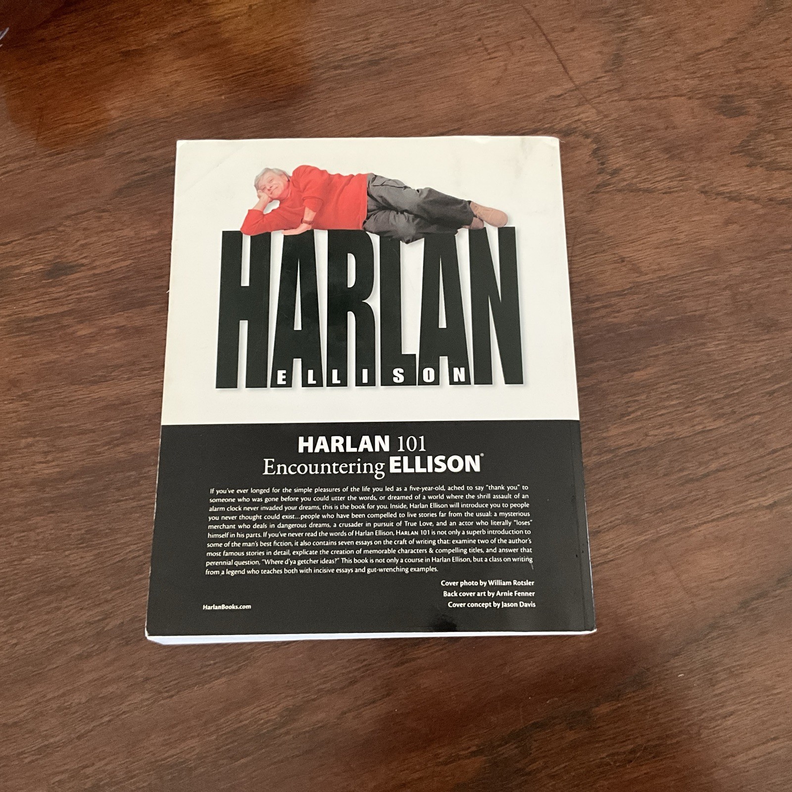 HARLAN 101: ENCOUNTERING ELLISON By Jason Davis Paperback Book Intro Neil Gaiman