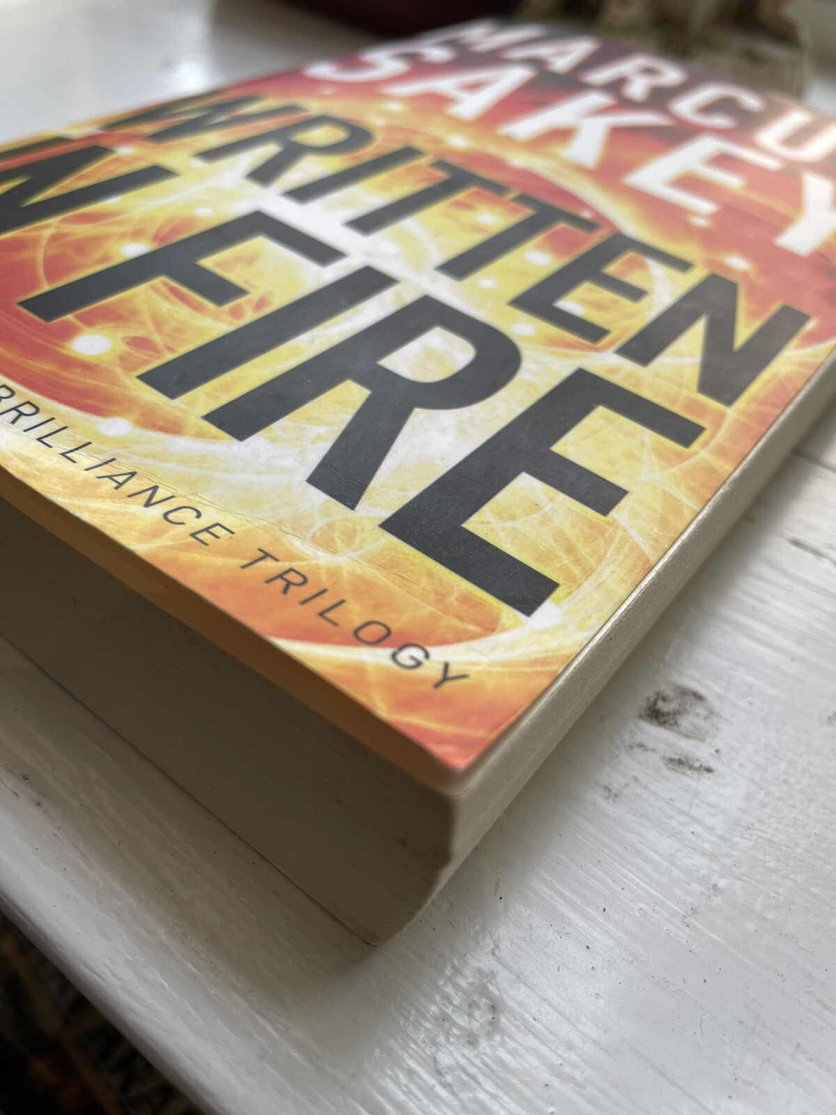 Written in Fire by Sakey, Marcus