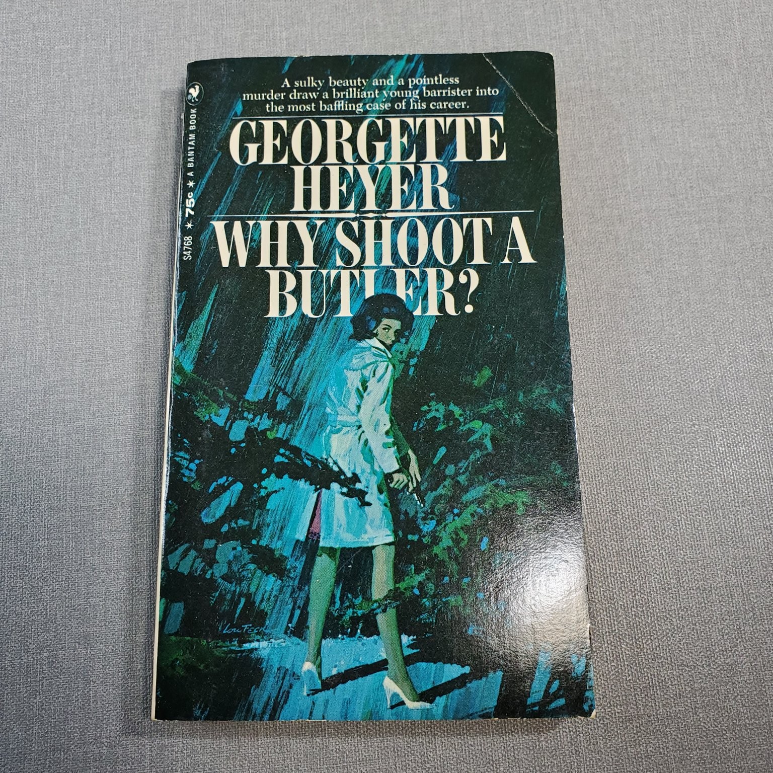 Why Shoot a Butler? Georgette Heyer Mystery Crime Bantam Book