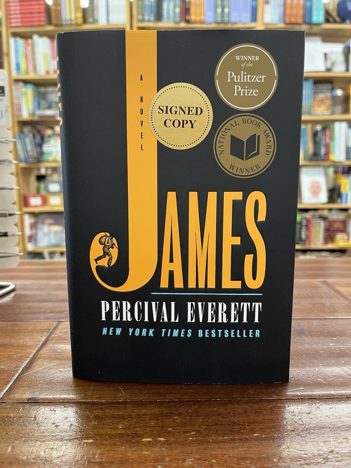 Percival Everett Hand Signed 1st Edition Hardback Book James A Novel NEW