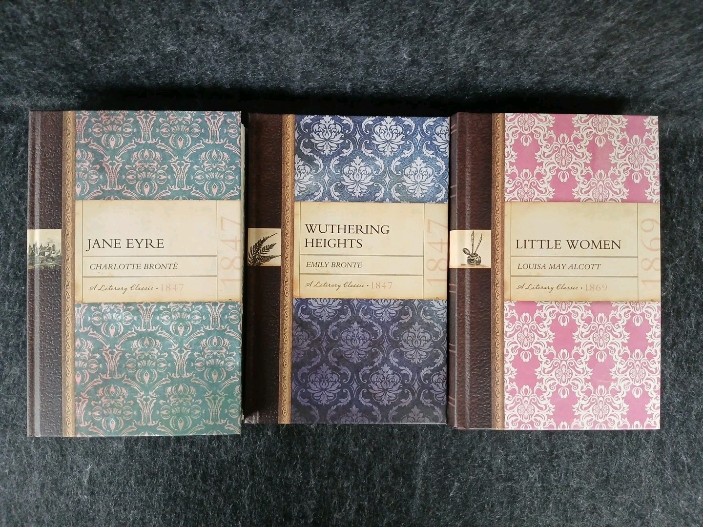 Sweetwater Press HC Classic Lot Jane Eyre Wuthering Heights Little Women Bronte