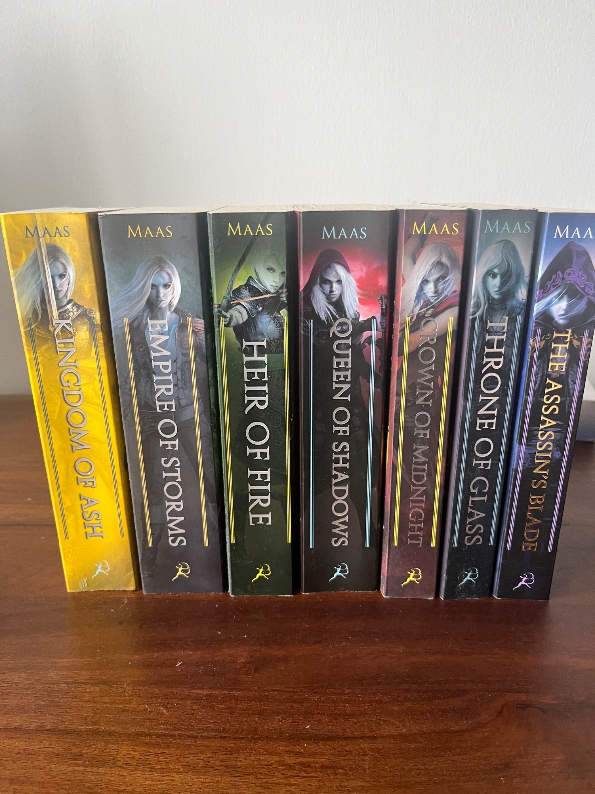 Original Cover Throne of Glass Paperback Set *No Tower of Dawn* Sarah J Maas