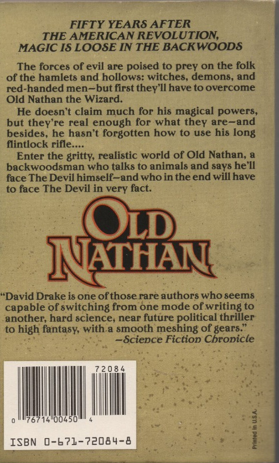 OLD NATHAN/DAVID DRAKE/BAEN PB 10/91 NM- COVER BY LARRY ELMORE!