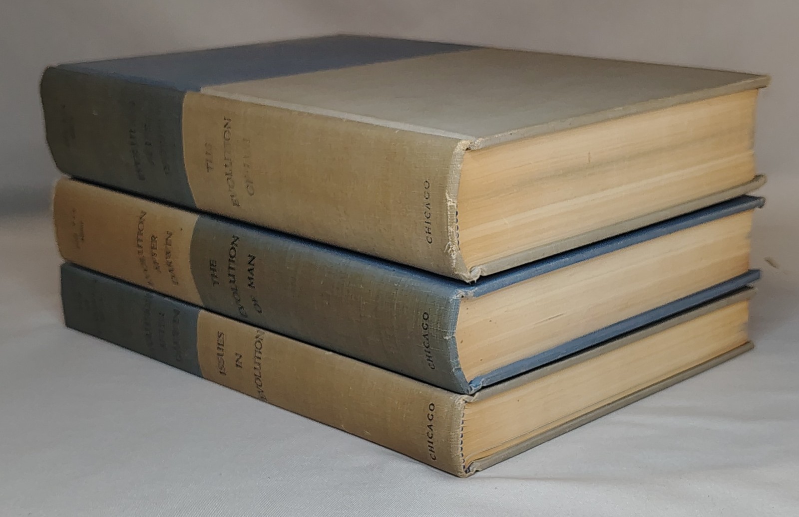 Evolution After Darwin The University Of Chicago Centennial 3 Volume HB 1960