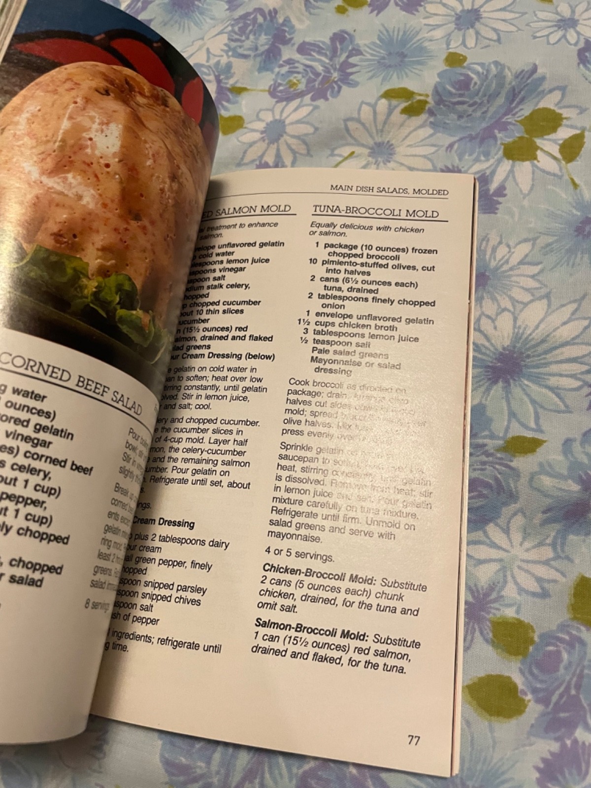 BOOKlet Betty Crocker Summer salads cookbook 1986 General Mills stapled paperbac
