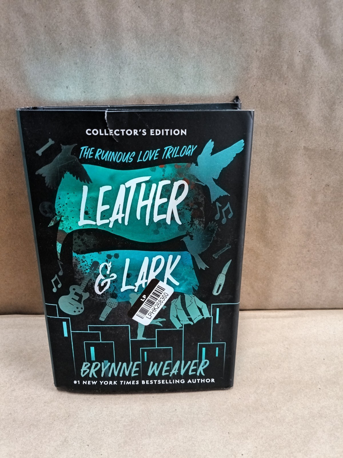 Brynne Weaver -Leather & Lark Hardcover SEE DESCRIPTION