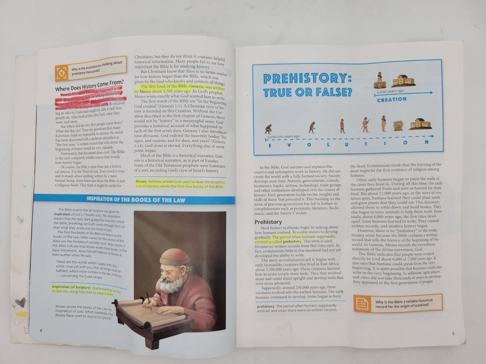 Heritage Studies Ancient Civilizations BJU Press #520007 6 Student Text PB UGLY