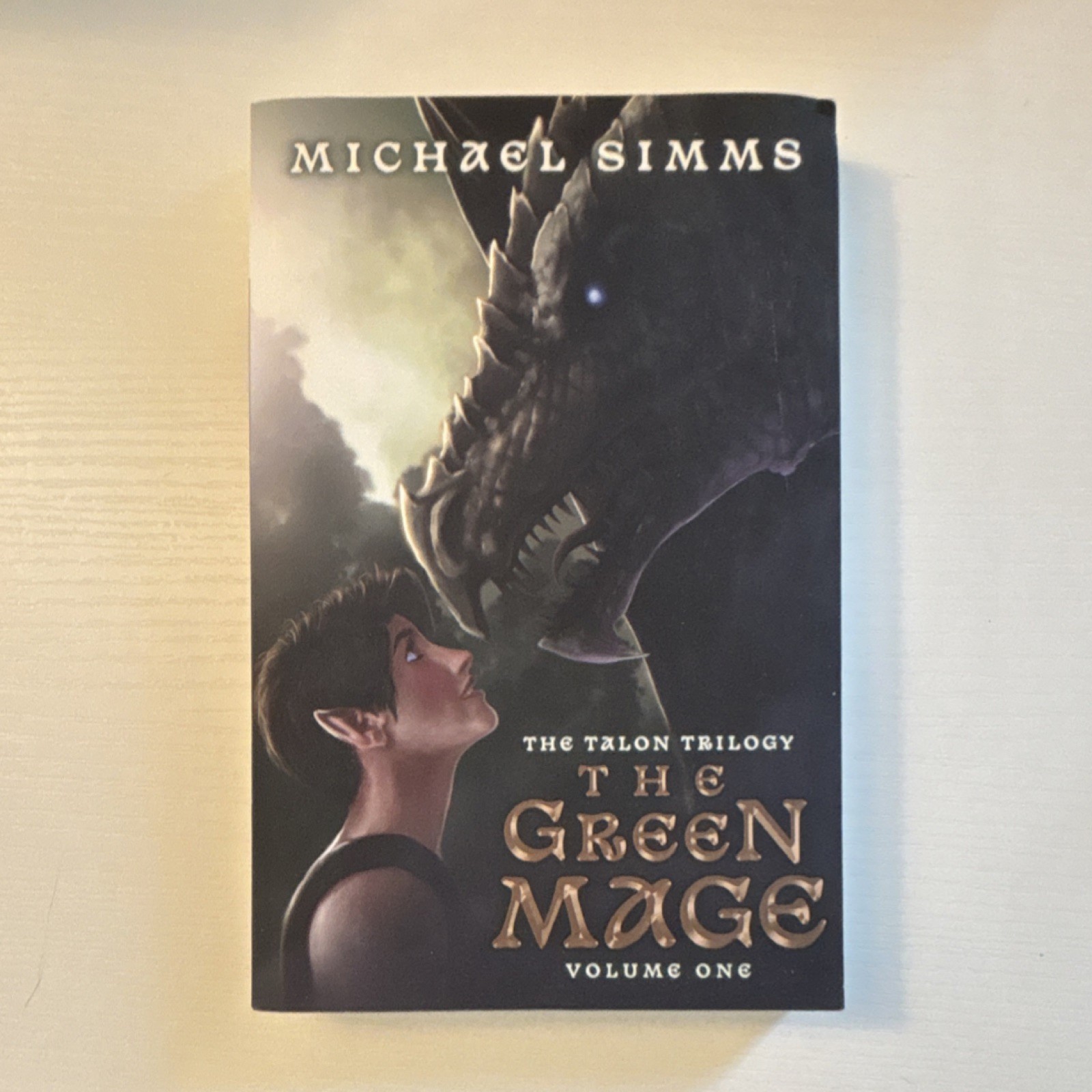 Michael Simms The Green Mage Talon Trilogy Madville Trade Paperback 2023 Fantasy