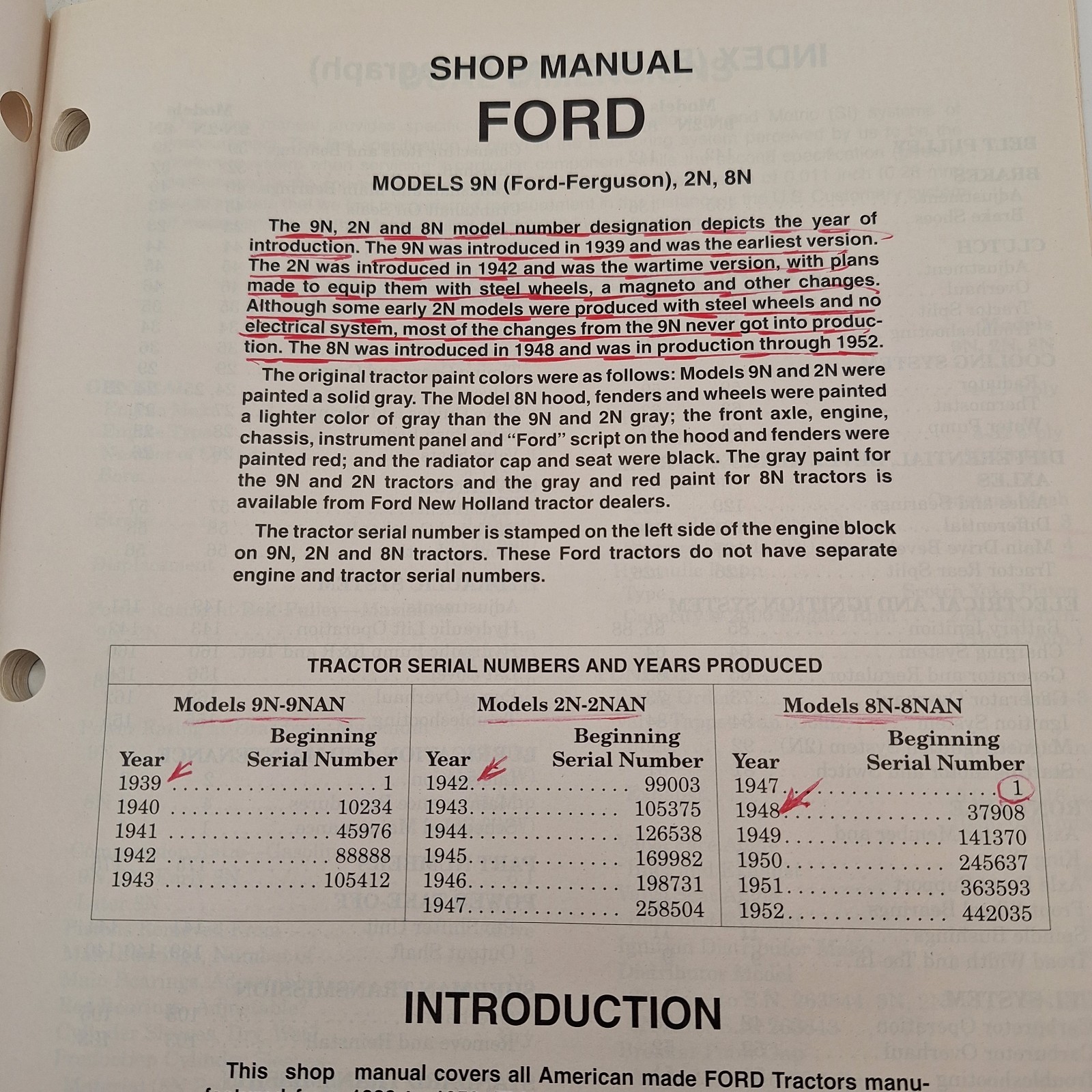 Ford Shop Manual Series 2N 8N And 9N by IT Shop Service – 2012