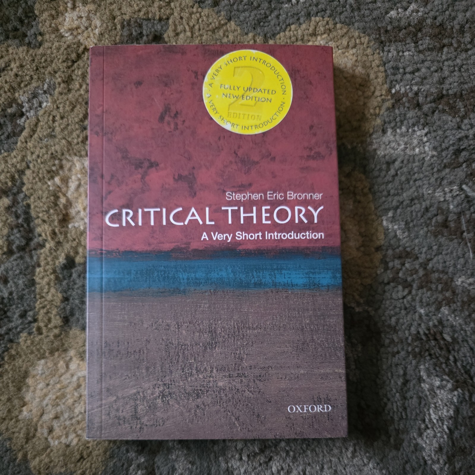 Critical Theory: A Very Short Introduction