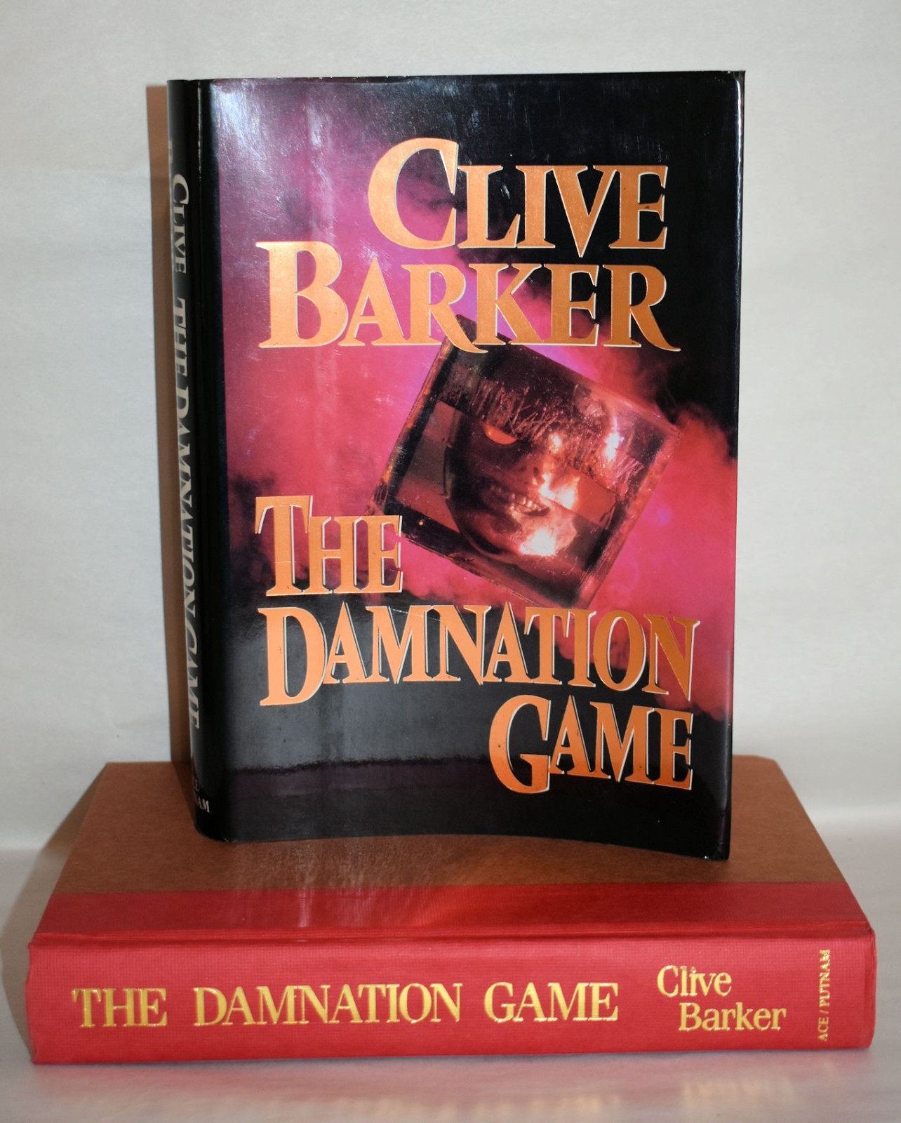 010f. CLIVE BARKER: THE DAMNATION GAME, 1st AMERICAN EDITION 1987, SIGNED ED. EX